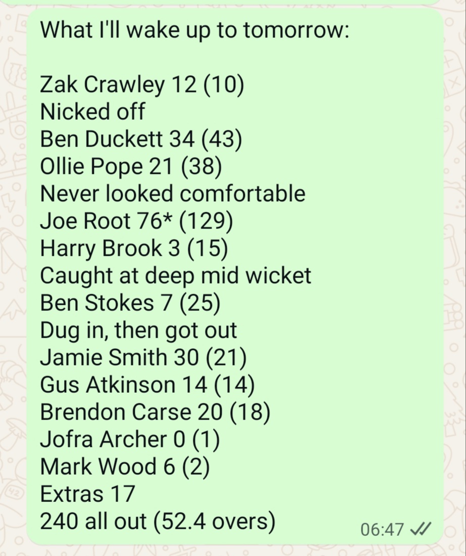 You heard it here first

#bbccricket #TheAshes #cricket #AUSvENG