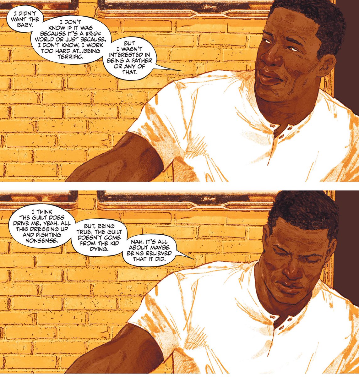 MarTheNerd's tweet image. &quot;i hope you die&quot; is basic. &quot;i hope they let tom king write your favorite character&quot; is terrifying. its real. it could happen to you