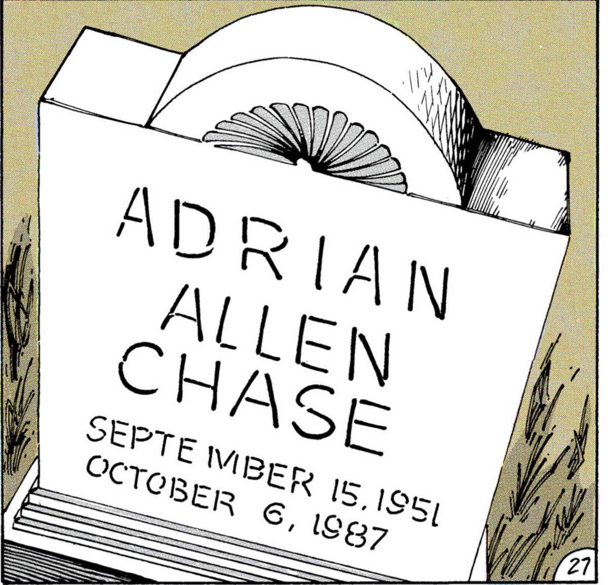 Sometimes I’m fine but then remember Adrian Chase kills himself in the comics and get genuinely emotionally devastated