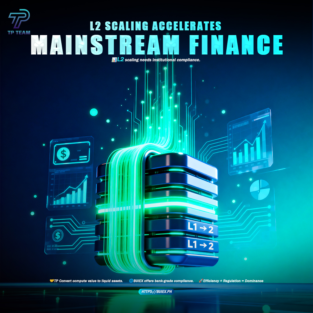 TpTpteam's tweet image. 📊L2 scaling need institutional compliance
🤝TP Convert compute value to liquid asset
🌐BUIEX offers bank-grade compliance
🚀Efficiency + Regulation = Dominance
#TP #TPteam #BUIEX #BuiExchange #TPteamGrowth #TPteamAI #MainstreamFinance #InstitutionalCompute #BankGradeSecurity