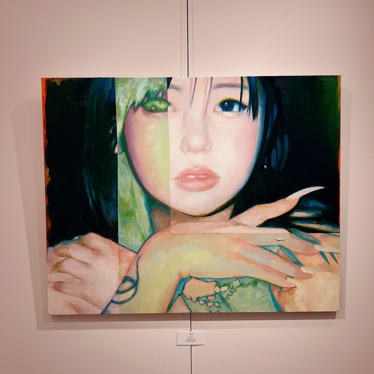 mhgallery_jp's tweet photo. 【作品紹介】
雪下まゆ 「FACE」
100.0×80.3cm
油彩・キャンバス
2025年制作

MH ギャラリーにて
雪下まゆ個展「FACE」開催中✨
11月24日(月・祝)まで開催しております。

#雪下まゆ #MayuYukishita #art #artgallery #gallery #ginza #ギャラリー #銀座 https://t.co/crbbSpVGAG