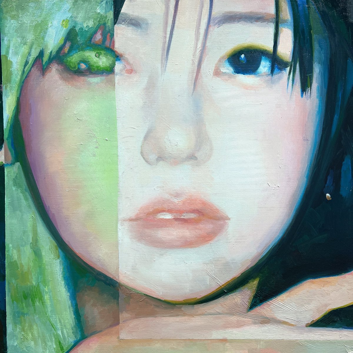 mhgallery_jp's tweet photo. 【作品紹介】
雪下まゆ 「FACE」
100.0×80.3cm
油彩・キャンバス
2025年制作

MH ギャラリーにて
雪下まゆ個展「FACE」開催中✨
11月24日(月・祝)まで開催しております。

#雪下まゆ #MayuYukishita #art #artgallery #gallery #ginza #ギャラリー #銀座 https://t.co/crbbSpVGAG