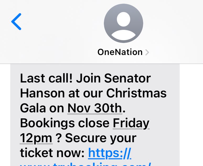 JayMirelli's tweet image. This time last week I was a Brad Battin / Libs voter.

Since #libspill, I’ve joined One Nation and booked Christmas drinks with Pauline Hanson 👍