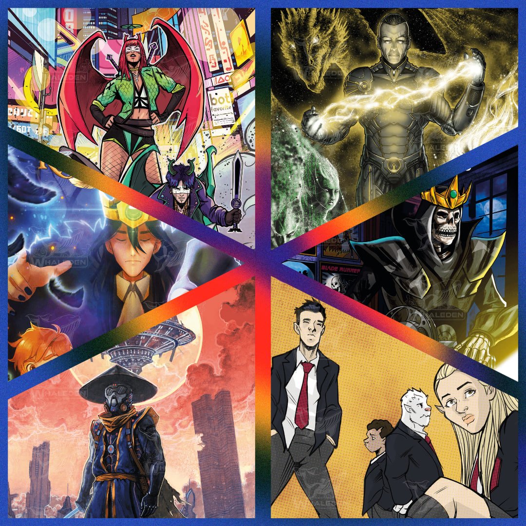 The art coming through Whaleden is wild — creators, projects, and fans all building these worlds together.

Whether you’re launching a project, ready to create, or just vibing with new comics… come take a look 👇
collect.whaleden.com