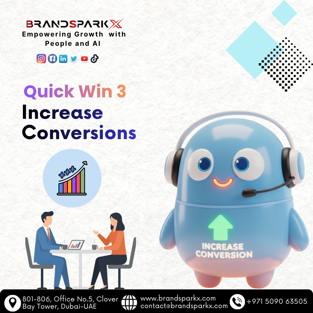 brandsparkx's tweet image. 🤖 3 Quick Wins with AI Call Routing:
1️⃣ Faster connection
2️⃣ Smarter routing
3️⃣ Higher conversions
👉 Ask for a free audit.
🌐 brandsparkx.com | 📞 +971 5090 63505
#Sales #AI #CallRouting #CX #LeadGen #SalesTech #SmartSelling #BusinessGrowth #BrandSparkx #