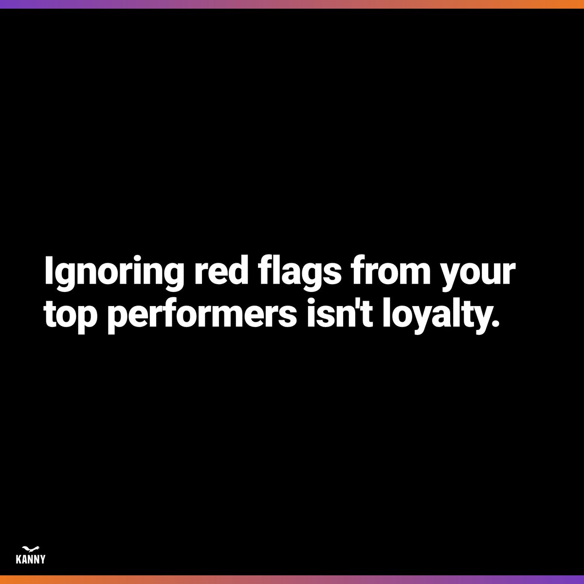 Sean_KANNY's tweet image. Protecting a "star player" who’s toxic costs more than you think. Losing good people, eroding trust—it all adds up.

What message are you sending?

#characterintelligence #leadership