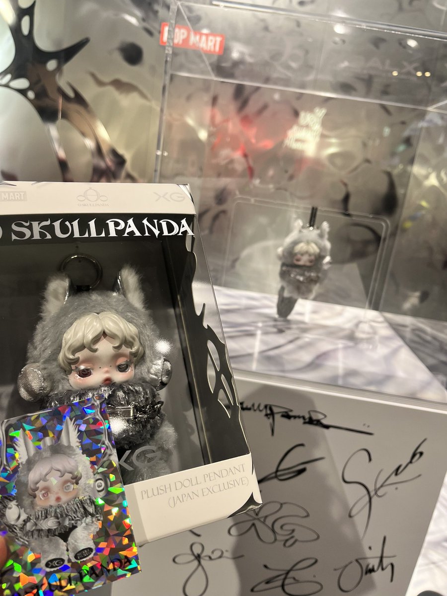 karemanju's tweet photo. 昨日Skullpanda ポップアップに行って来ました！✨✨
XGコラボGETできて幸せ！！💖💖
めちゃめちゃ可愛いすぎます🥹✨ https://t.co/sMydEQnlLP