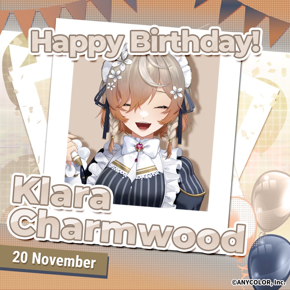 Wish a Happy Birthday to our uber-versatile maid who handles everything with a smile, <a href="/KlaraCharmwood/">Klara Charmwood 💐🫖 NIJISANJI EN</a>! 💐🫖

#KlaraBirthday2025 #NIJISANJI_EN