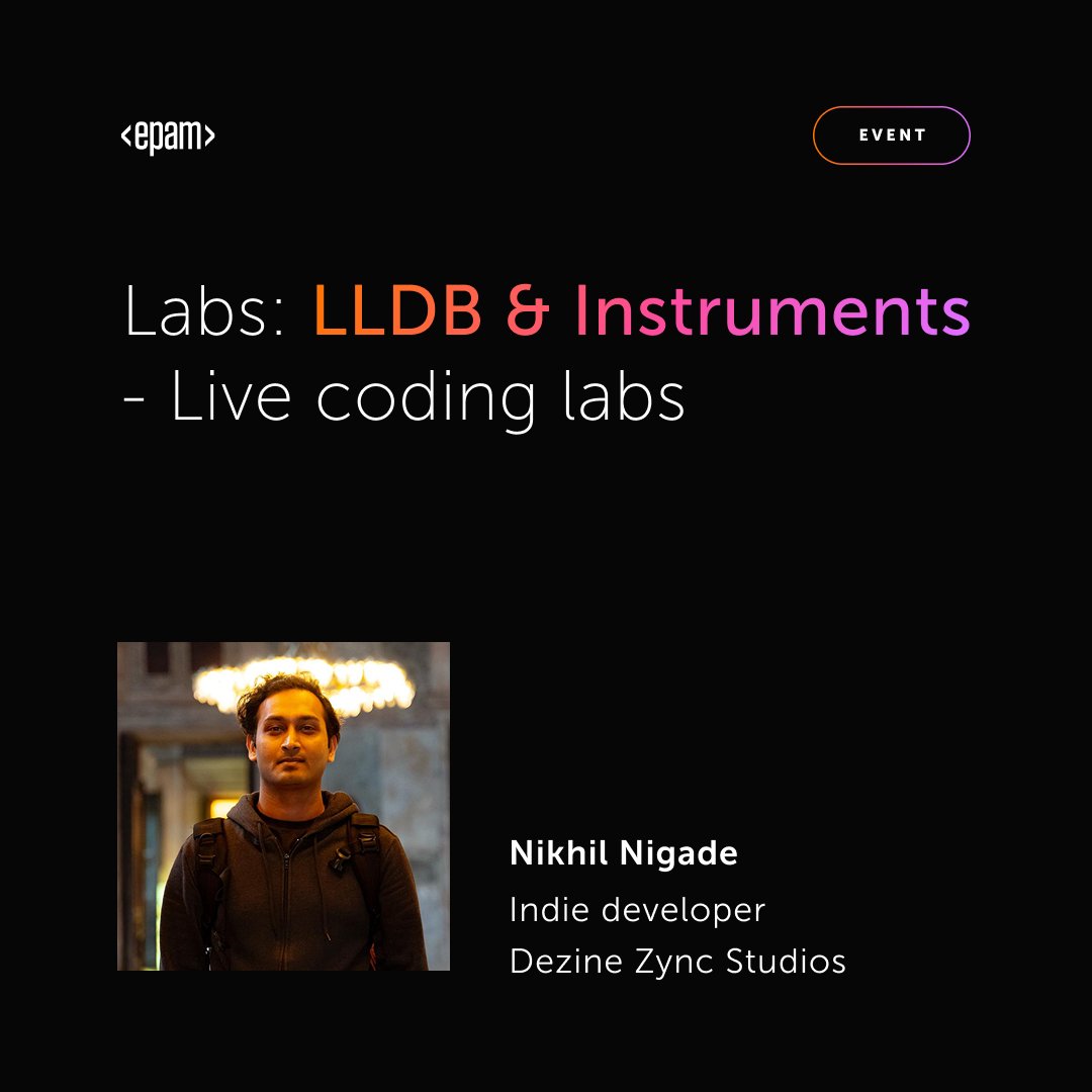 EPAM_India's tweet image. #EPAMIndia is organizing a hands-on #Swift Meetup at the EPAM Pune office, bringing together passionate #iOSdevelopers for a focused #learning session. 
 
Register here: ow.ly/q7ot50XuuLb
 
#EPAM #LifeatEPAM #Swift #iOSCommunity #TechMeetup #MobileDevelopment #SwiftIndia