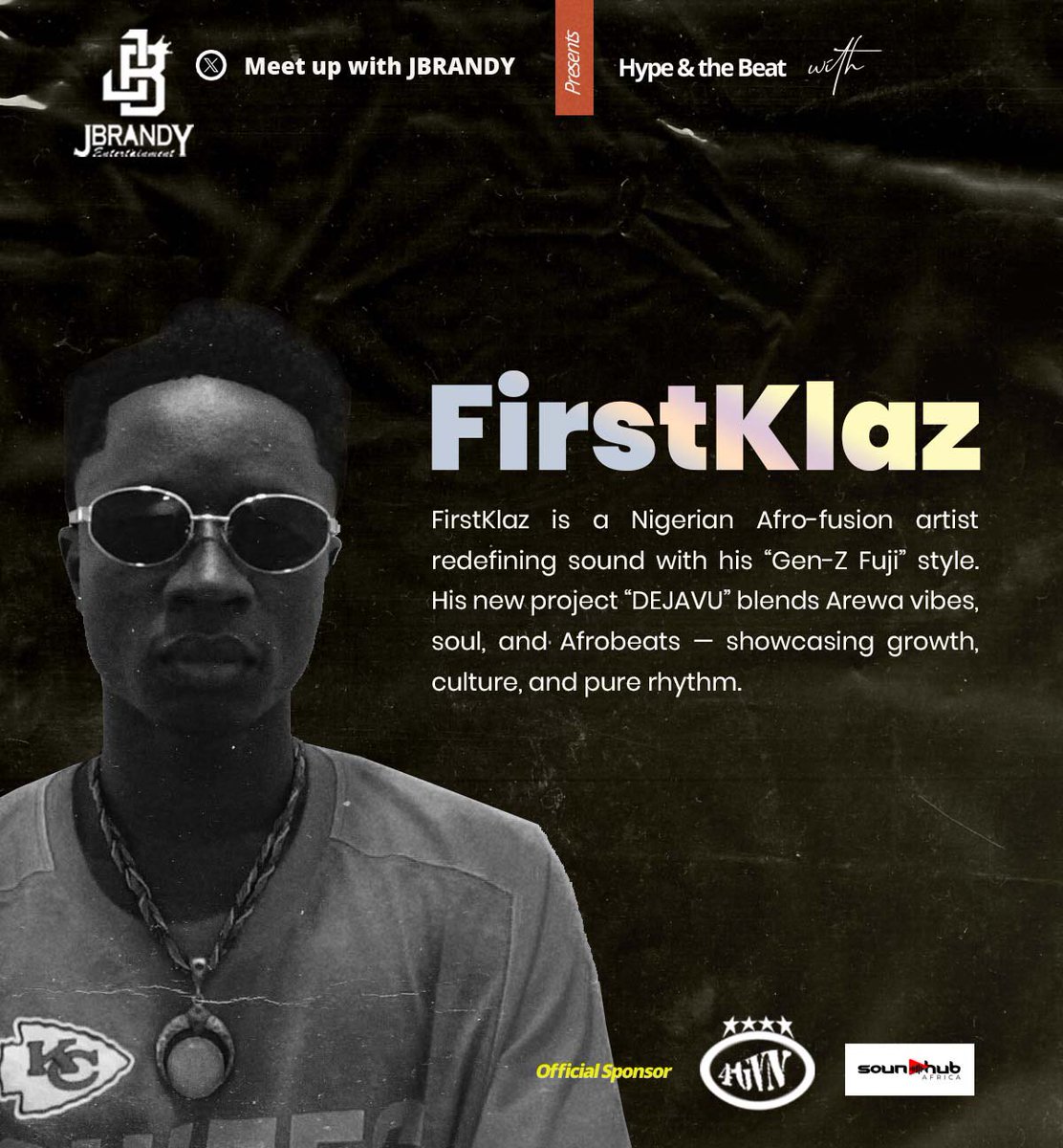 JbrandyOfficial's tweet image. This Friday on MEET UP WITH JBRANDY 🎙️
We’ve got @firstklaz_ as our Guest! 

Join us LIVE in this Space - 

9pm Tomorrow 🔔