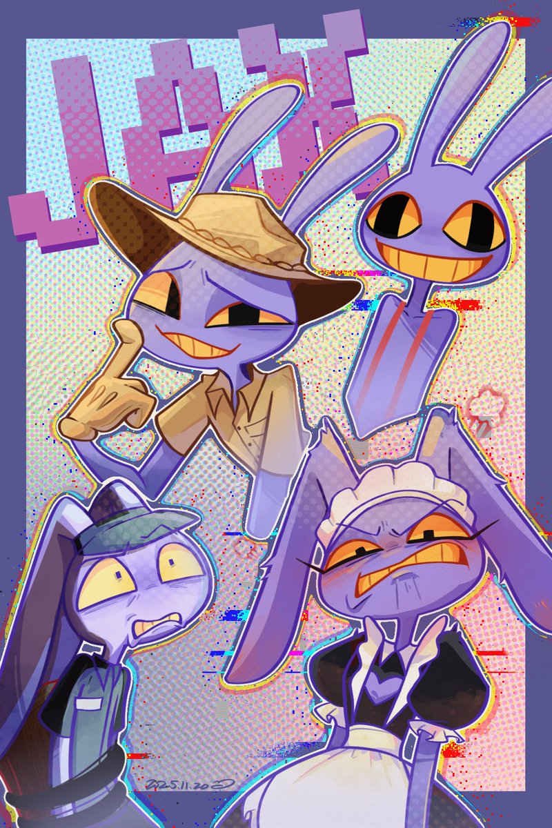 ZolyninUT's tweet image. The funny one🎈
#illustration #TADC #jax