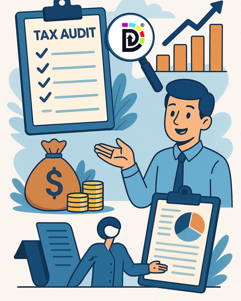 dhanvijaygroup's tweet image. What is Tax Audit?
A Tax Audit checks if your business books, income &amp;amp; expenses are correctly reported as per the Income Tax Act.
It ensures accuracy, avoids penalties compliance. ✔️
#TaxAudit #IncomeTax #StockMarket #CryptoMarket #FarrhanaBhatt #FIFAWorldCup #Russia #Dhanvijay