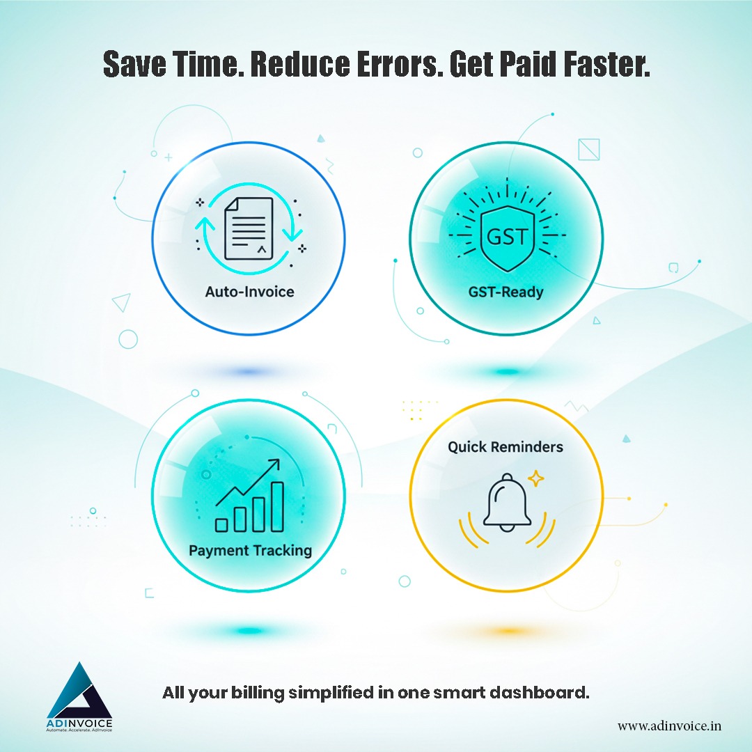 AdinvoiceInfo's tweet image. Simplify, Automate &amp;amp; Grow with Adinvoice

Tired of switching between endless spreadsheets?

Contact  9744779574
adinvoice.in

@adinvoiceofficial brings all your billing, payments, and tracking into ONE powerful platform

#adinvoice #billingsoftware #invoicingtool