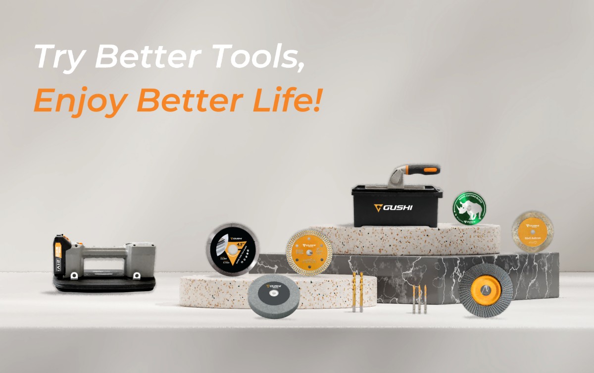 ToolsGushi's tweet image. Try Better Tools, Enjoy Better Life!

GUSHI Tools provides you with satisfactory solutions for tile tools.
Learn more about us: alldiamondtools.com &amp;amp; royceltiletools.com
#gushitools #tilingtools #tiletools #suctioncup #tileblades #tileblades #drillbits #tiletrowel