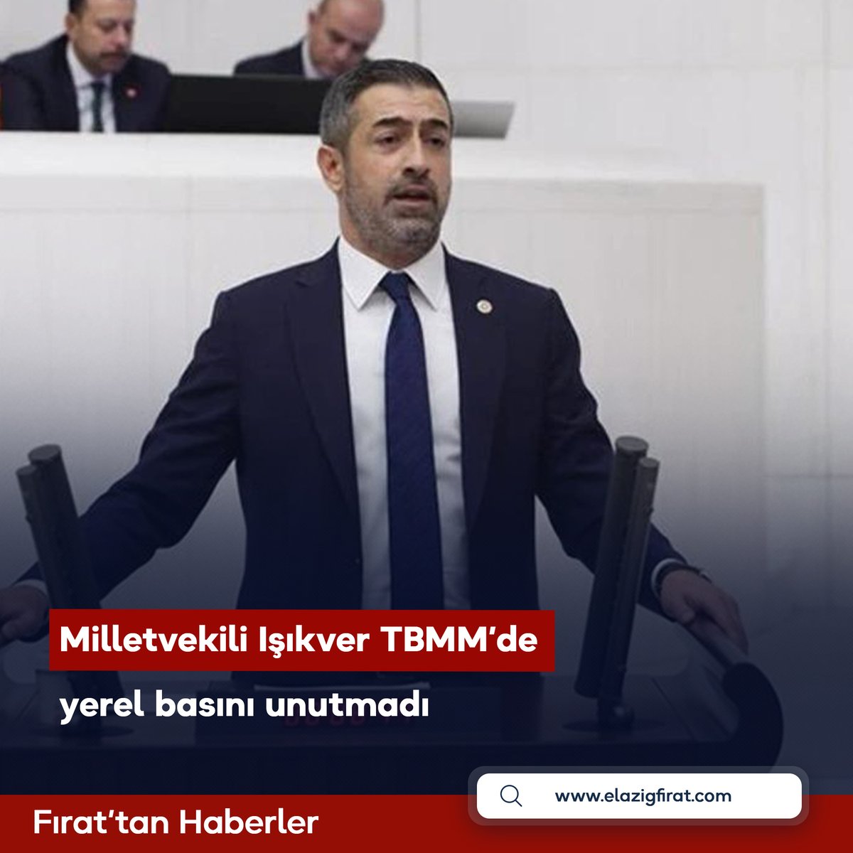 Milletvekili Işıkver TBMM’de yerel basını unutmadı
elazigfirat.com/haber/26857740…
#elazığ #elazığhaber <a href="/KverSemih/">Semih Işıkver</a> <a href="/yunusbal23/">Yunus Bal</a> <a href="/elazig_il/">MHP ELAZIĞ İL BAŞKANLIĞI 🇹🇷</a>