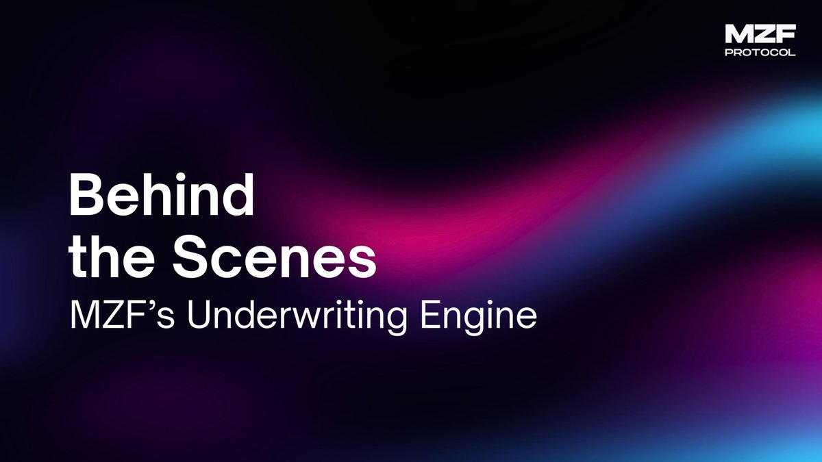 mzf_protocol's tweet image. The real innovation at MZF starts with the underwriting engine we are building

Funding decisions should not rely on guesswork. They should come from data signals that show how a startup operates and how it can grow.

Here is what the underwriting engine is designed to do:

• AI…