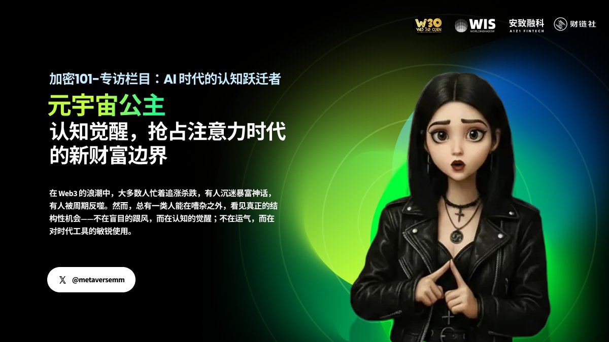 元宇宙公主🪬e/acc (@metaversemm) / Posts / X