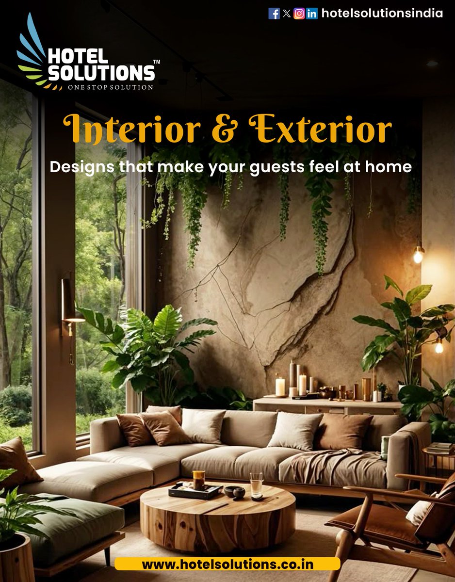 hotelsolutionsi's tweet image. Redefine your hotel’s atmosphere with Hotel Solutions – delivering interior &amp;amp; exterior designs that elevate beauty, functionality, and guest satisfaction.

#hotelsolutions #interiorexterior #designupgrade #hospitalityinteriors #luxurydesign #aestheticspaces #hotelambience