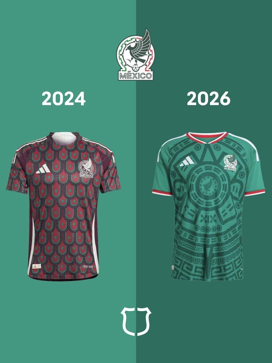 ¡Evolución en la camiseta! 🔥

Del diseño de 2024 a la visión futurista de 2026. ¿Cuál lleva tu voto? ❤️‍🔥

⬅️ 2024 vs 2026 ➡️

¡Comenta y dinos cuál prefieres! 👇

#evolucióndeldiseño #camisetanacional #2024vs2026 #fùtbol #uniformes #debatedeportivo #futbolez