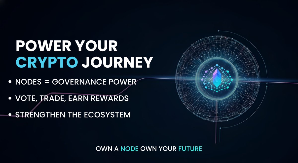 EverXNode's tweet image. From governance to earnings, nodes give you real utility, not just hype. 
Strengthen the ecosystem while building your own future.
Own a node. Own your direction.

#EverXNode #Web3Ecosystem