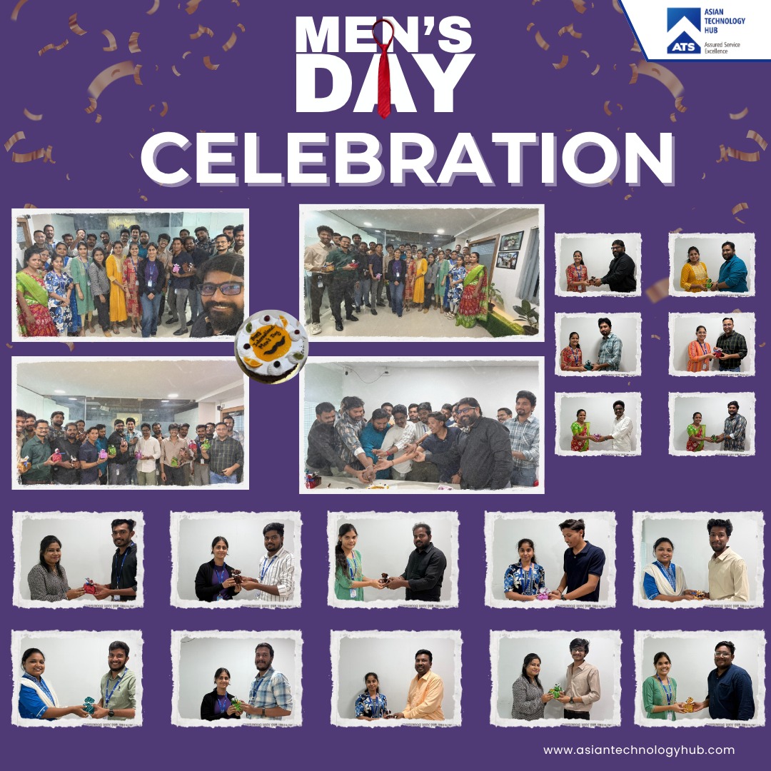 ATS_TechHub's tweet image. Men’s Day at ATH!
Thank you to the women team who made it special.
Sharing a few moments from the celebration!

New IT Batches 👉 tally.so/r/mREvJQ

Python FS | Data Science | AWS | DevOps | MERN

Madhapur, Hyderabad
81210 22409
asiantechnologyhub.com

#MensDay #ATH