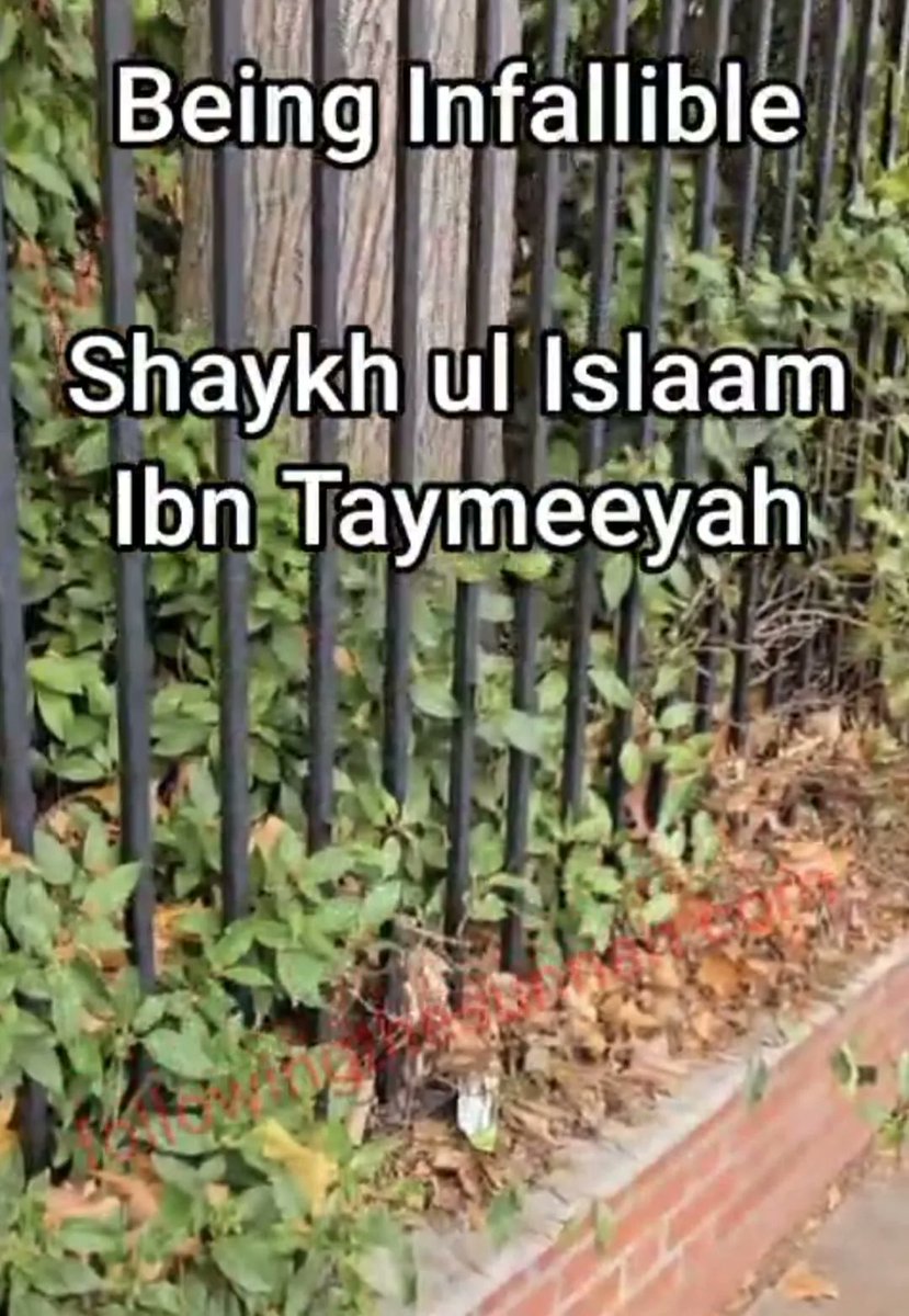 followthesunnah's tweet image. Being Infallible  | FollowingtheSunnah

Being Infallible 
Translated

By

Abbas Abu Yahya

youtube.com/shorts/pzD8bEx…

Shaykh ul Islaam Ibn Taymeeyah said:

وأهل السنة يقولون: إن أهل الجنة ليس من شرطهم سلامتهم عن الخطأ،

&apos;The Ahl ul Sunnah say: ind...