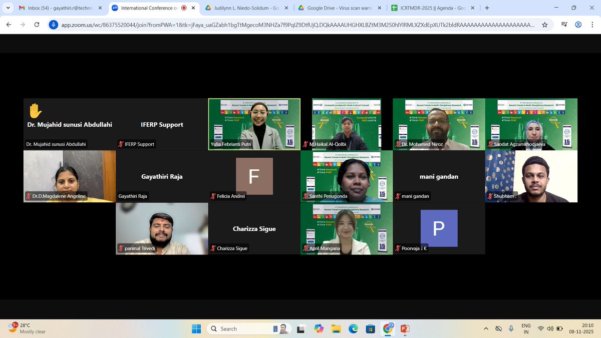 All_Conf_Alerts's tweet image. #🎉 ICRTMDR Successfully Concluded!

🔗 𝐄𝐱𝐩𝐥𝐨𝐫𝐞 𝐚𝐥𝐥 𝐜𝐨𝐧𝐟𝐞𝐫𝐞𝐧𝐜𝐞𝐬: allconferencealert.net

#ICRTMDR #ConferenceSuccess #ResearchCommunity #GlobalScholars #AcademicConference #allconferencealert #IFERP #education #researchers #conference2026