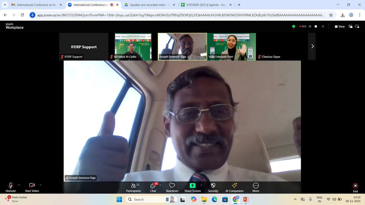 All_Conf_Alerts's tweet image. #🎉 ICRTMDR Successfully Concluded!

🔗 𝐄𝐱𝐩𝐥𝐨𝐫𝐞 𝐚𝐥𝐥 𝐜𝐨𝐧𝐟𝐞𝐫𝐞𝐧𝐜𝐞𝐬: allconferencealert.net

#ICRTMDR #ConferenceSuccess #ResearchCommunity #GlobalScholars #AcademicConference #allconferencealert #IFERP #education #researchers #conference2026