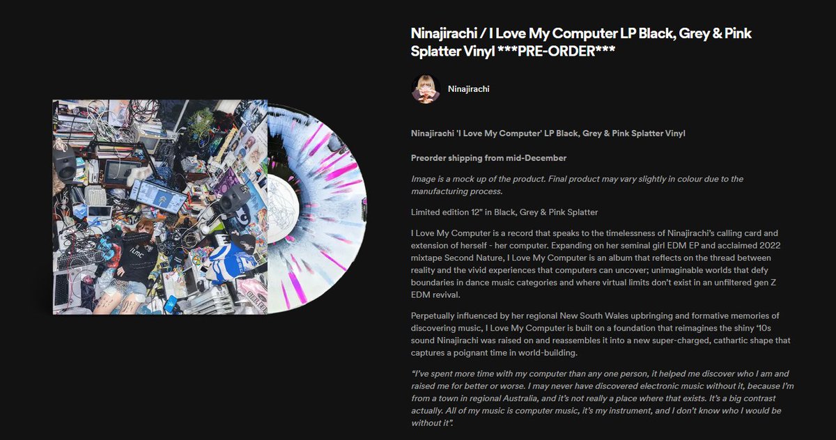 basilplushy's tweet image. yo?????? (77 dollars with shipping i love this album but what the fuck)