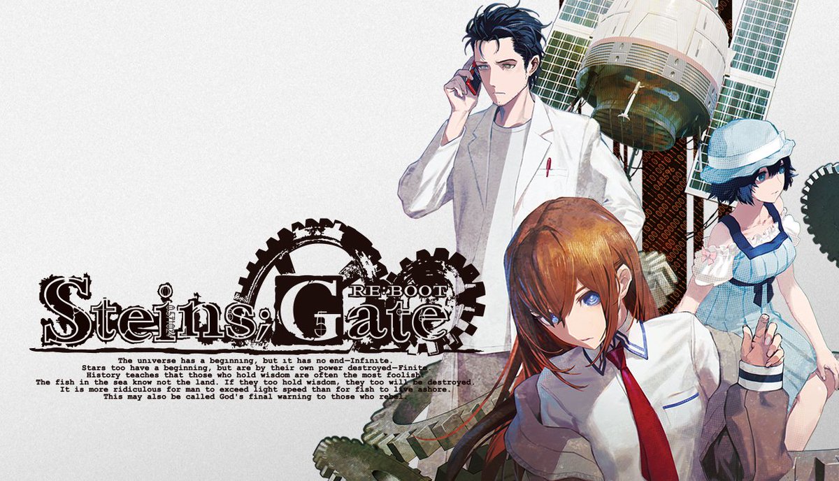 SpikeChunsoft_e's tweet image. And now, everything will be rebooted...

You can now wishlist STEINS;GATE RE:BOOT on Steam! Coming 2026.

Steam Page 👇
store.steampowered.com/app/4012810
#STEINSGATE #STEINSGATEREBOOT