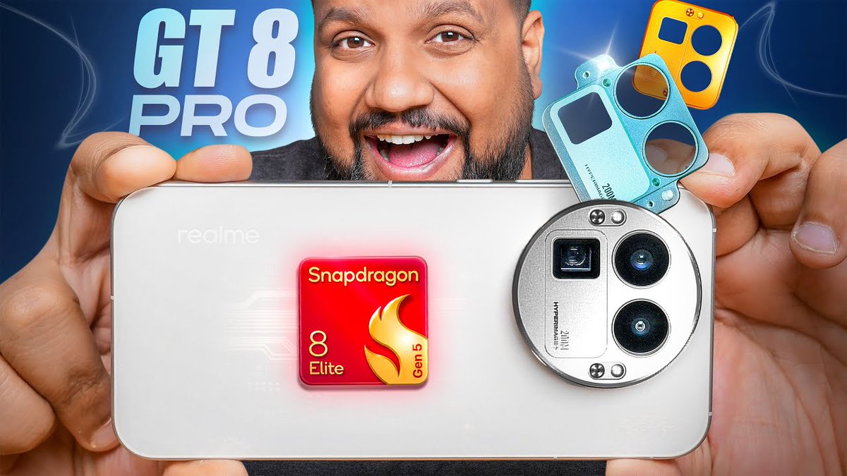 trakinenglish's tweet image. Realme GT 8 Pro Review – One With a Loose Screw But in a Good Way!

Watch here: youtu.be/VjZnP0Raetc?si…

@r3dash

#Realme #RealmeGT8Pro #Review