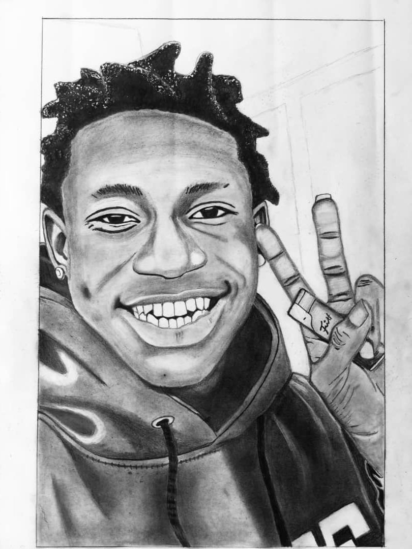 kola_xl's tweet image. A portrait of Shallipopi from my eyes to the page. Art meets Pluto magic.
.@plutomaniapopi