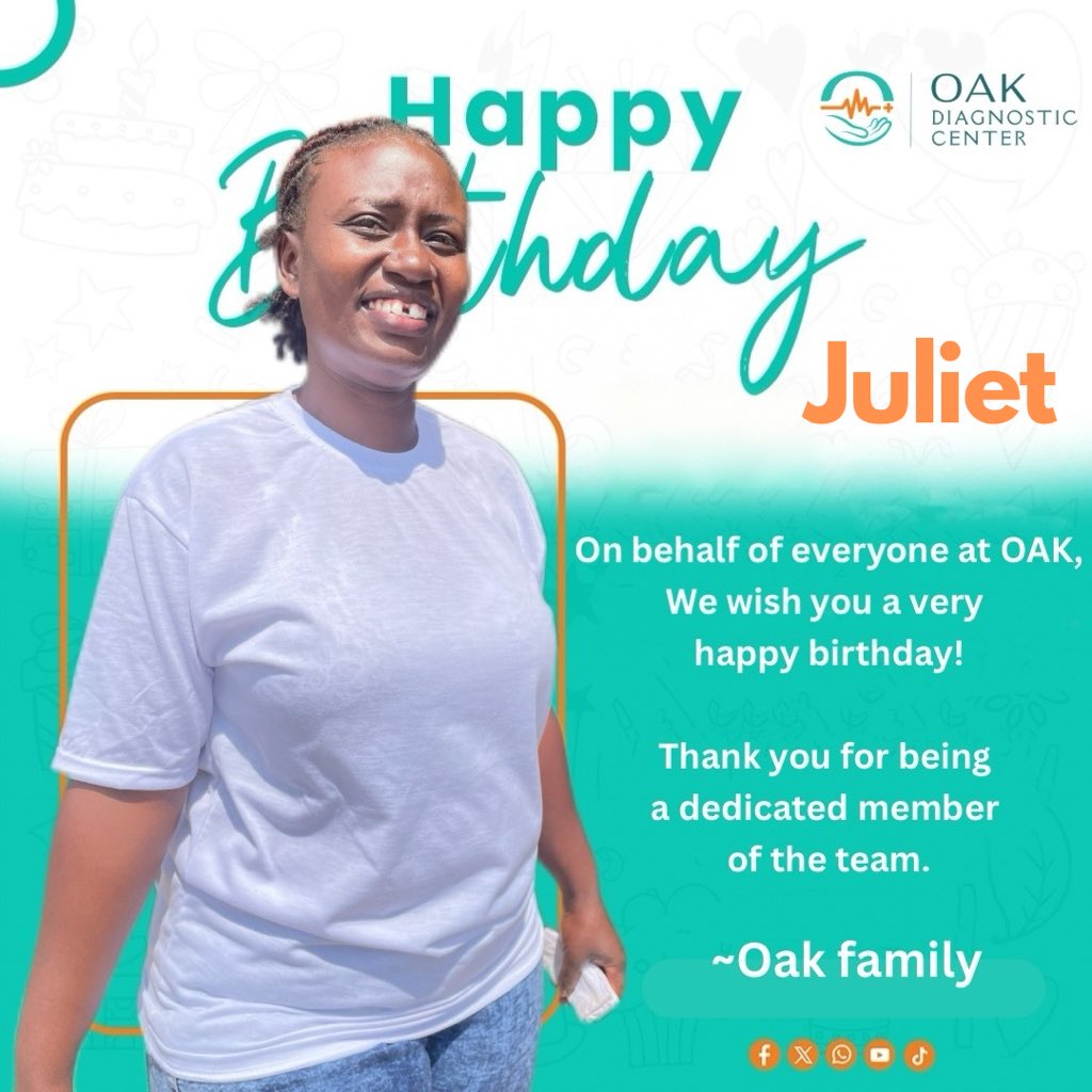 Happy birthday Julie!!! 🎂

We value your dedication and tireless effort you add on the team 🥳

May the new age bring you more health, life and success!
#Oak_DC #HappyBirthday