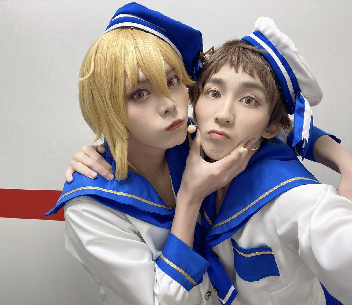 nagato1215's tweet image. 『あんさんぶるスターズ！THE STAGE』
-Blessing Moment-
兵庫公演6日目終了しました！
本日もご来場頂きありがとうございました✨

にーちゃん🐰にーちゃん🐰にーちゃん🐰
にーちゃん🐰にーちゃん🐰にーちゃん🐰
にーーーーーちゃーーーーーん🐰

#あんステ