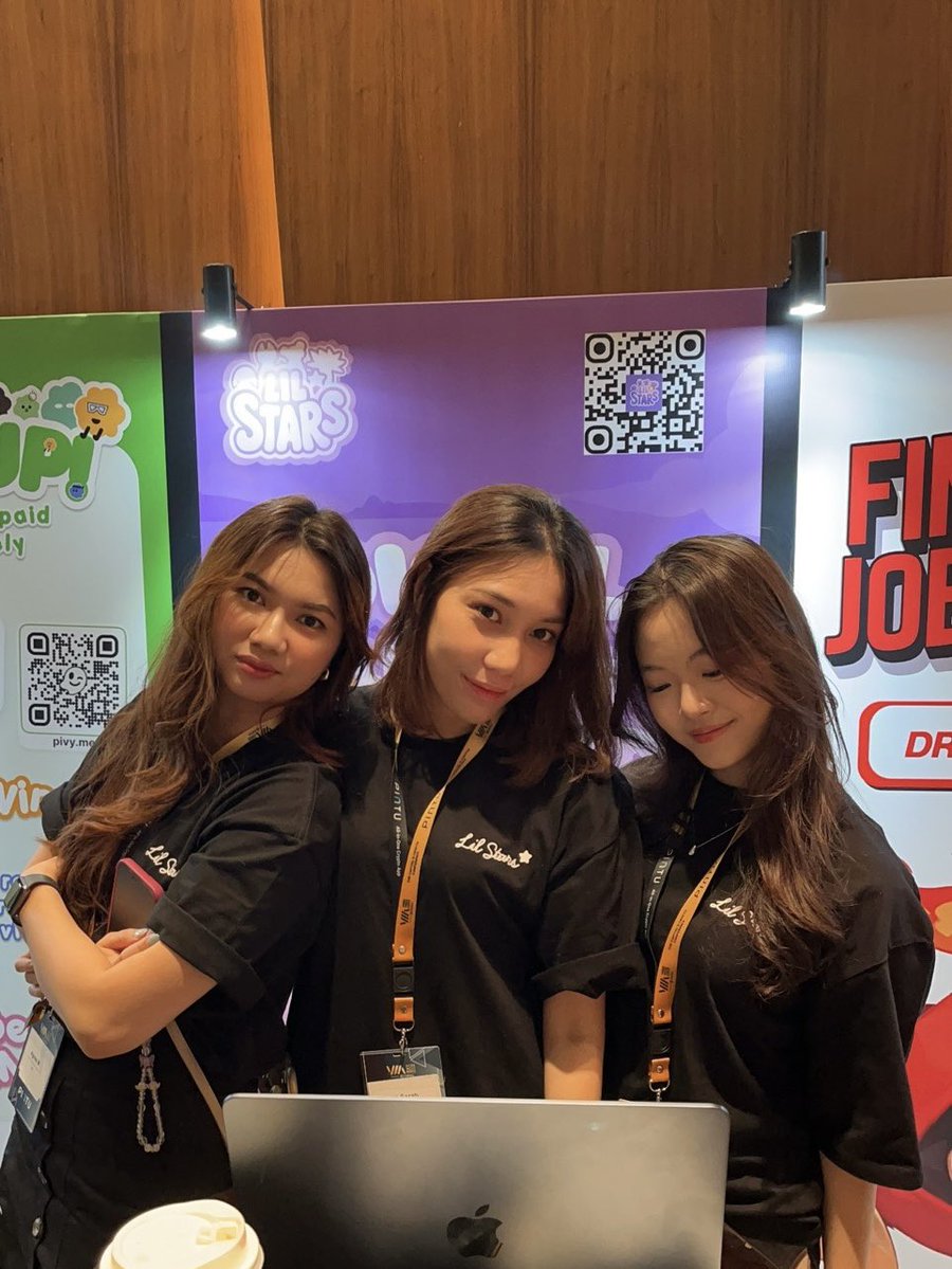 gm 🌟 glilstars

meet us at <a href="/W3WOfficial/">Web3Week Asia 2025</a> todayy!!

<a href="/Lilstarrrs/">LIL STARS⨀ (mainnet arc)</a> <a href="/0xtequilaa/">Tequila</a> <a href="/kanyyyes/">agnes.</a>