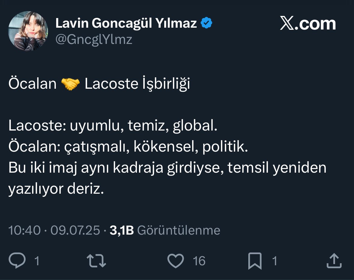 Fazla tevazunun sonu, herhangi bir Apocudan Atatürk ve kadın hakları üzerine hezeyanlar dinlemektir.