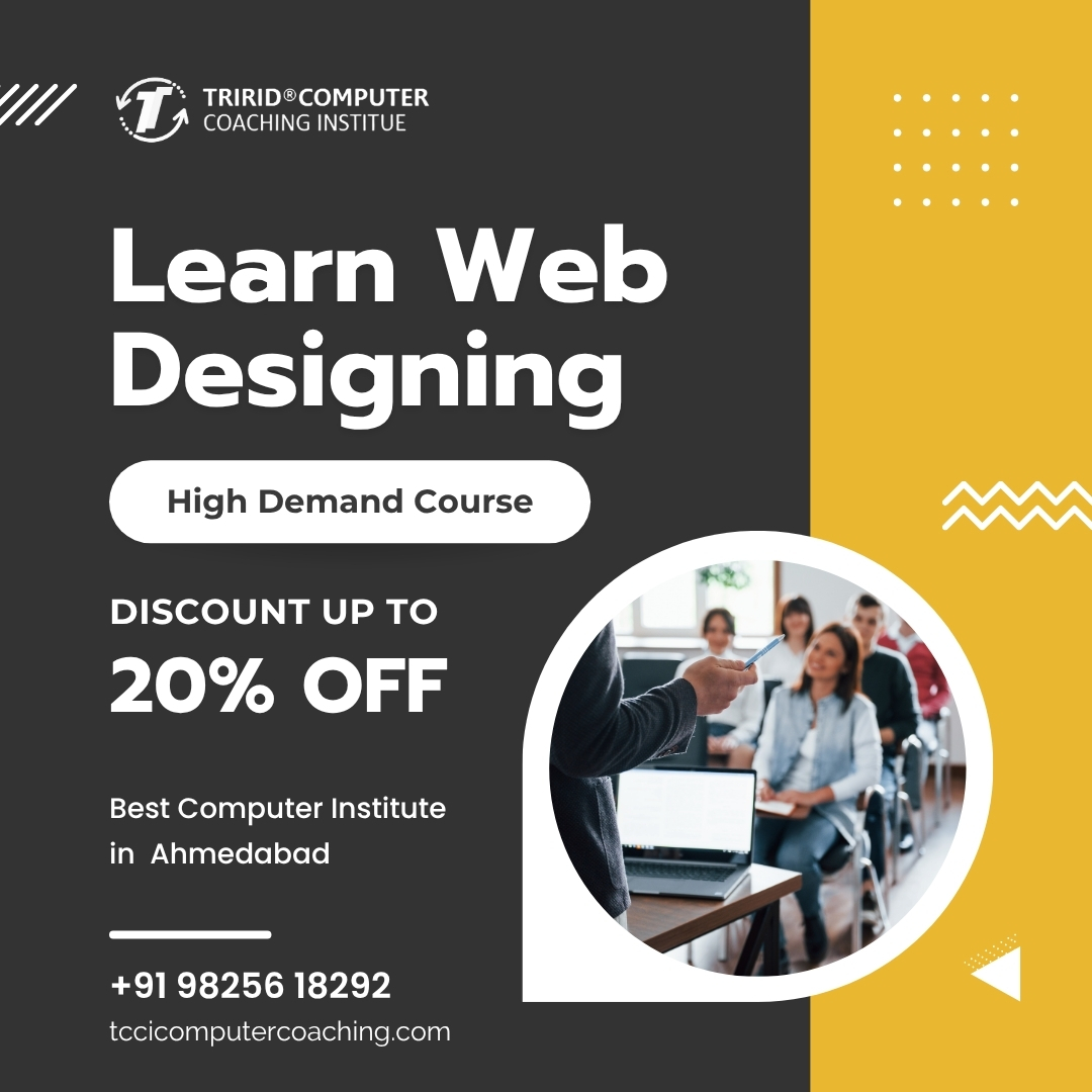 tccicomputer's tweet image. Limited Offer! Learn Web Designing (HTML, CSS, JavaScript) at the best computer institute with a massive 20% Discount. Enroll now and launch your career.

👉tccicomputercoaching.wordpress.com/2025/11/20/lea…

#WebDesignCourse #TCCI #LearnToCode #HTMLCSS #BestComputerInstitute #AhmedabadComputerClasses