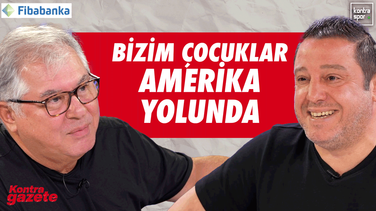 📰 Yazıyoooor, yazıyor! Kontra Gazete, saaat 15.00'te CANLI YAYINLA yayında!

🇹🇷 A Milli Takımımızın rakibi belli oluyor
🏆 Dünya Kupası vizesi için play-off turu

🗣️ Fuat Akdağ ve <a href="/NihatKahveci8/">Nihat Kahveci 🇹🇷</a> ile Kontra Gazete, Kontraspor YouTube kanalında!  

<a href="/fibabanka/">Fibabanka</a>

📺