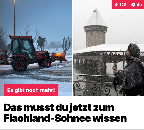 bergwelt_me's tweet image. Breaking News: In der #Schweiz fällt im November #Schnee.❄️ Einige Onlineportale sind völlig aus dem Häuschen. Und morgen dann: «Das musst du jetzt über gefrorene Pfützen wissen».😂