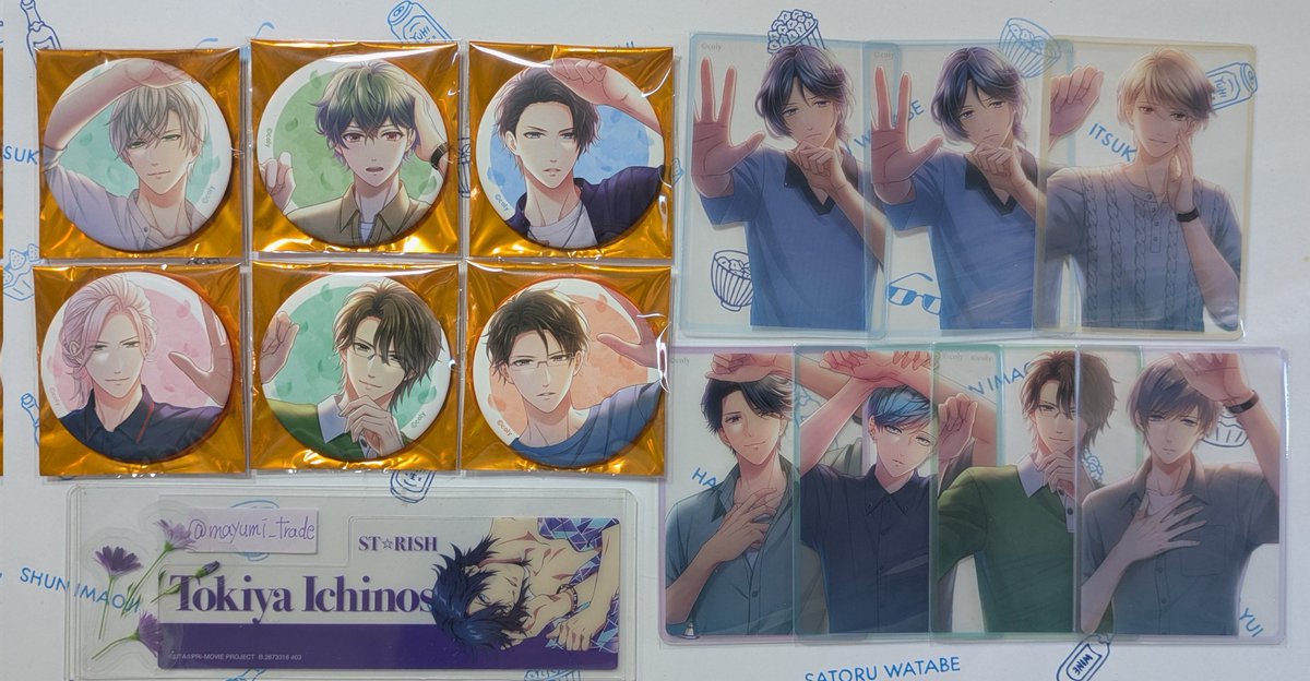 交換】スタマイ 9周年 缶バッジ クリアカード Love Trap 《譲