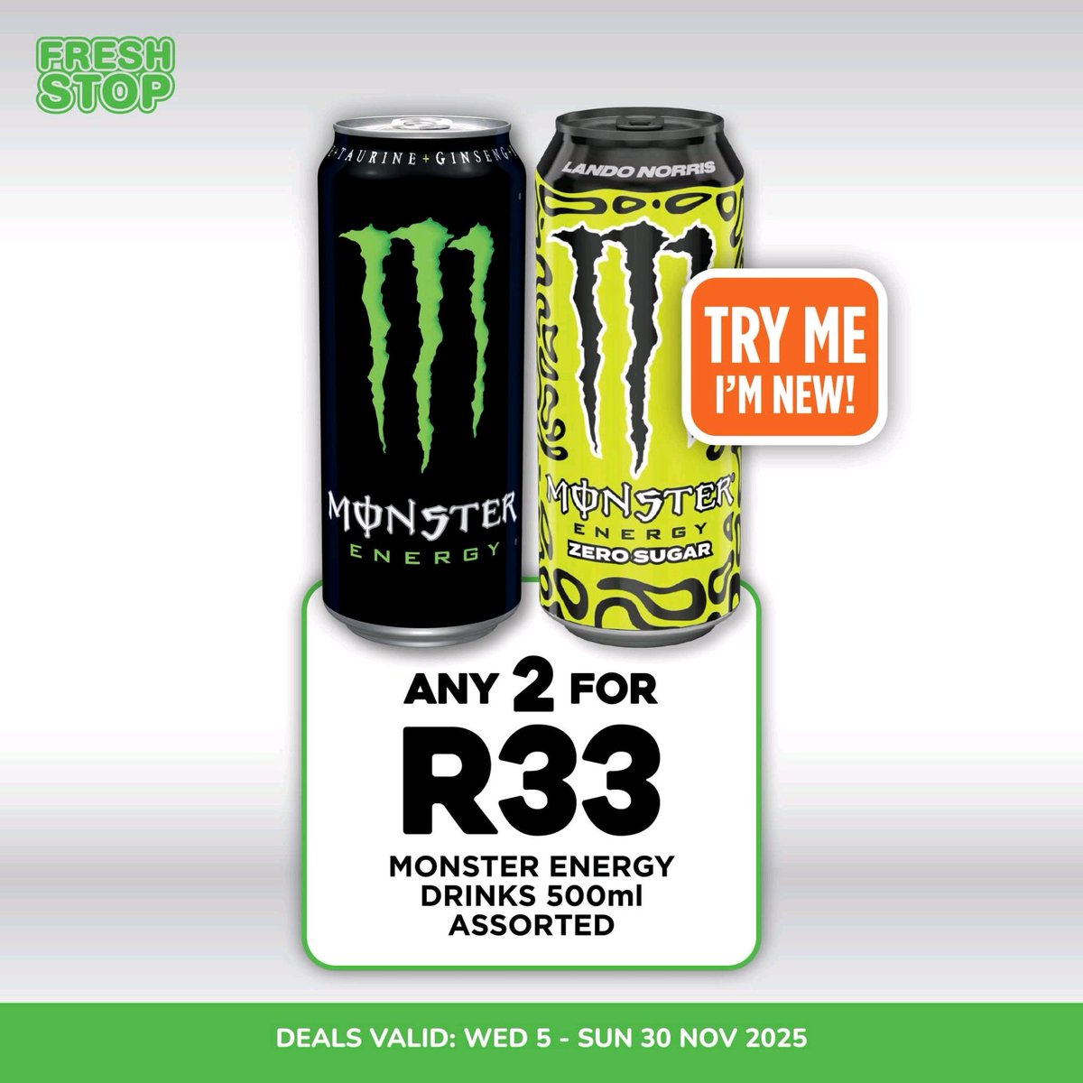 Pages_Potties's tweet image. 🔥 November’s packed with savings that go the extra mile!😍
From snacks to drinks, Our deals have everything you need.

🗓️ Valid from 5–30 November 2025.

#FreshStop #FillUpFreshUp #FreshStopDeals #deals