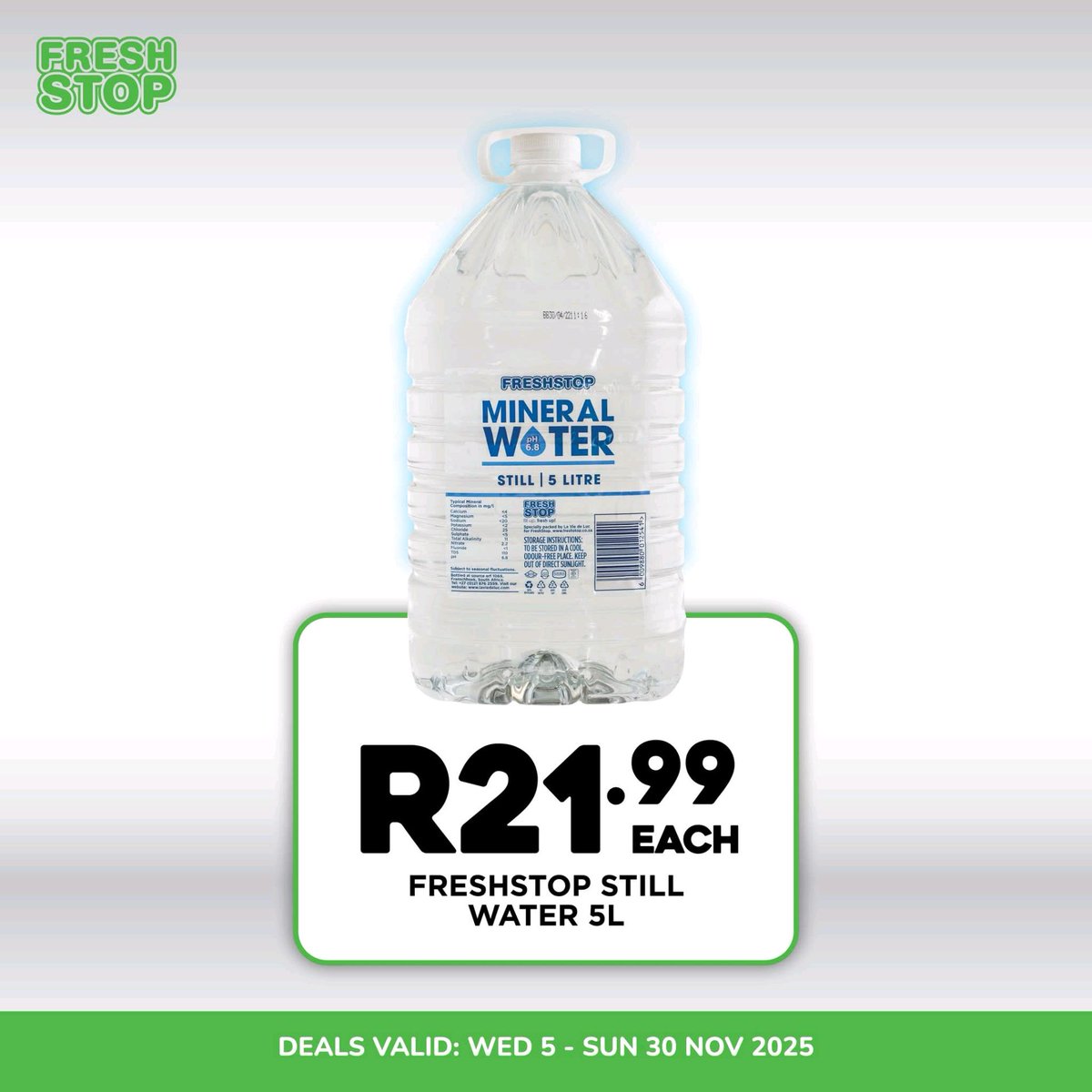 Pages_Potties's tweet image. 🔥 November’s packed with savings that go the extra mile!😍
From snacks to drinks, Our deals have everything you need.

🗓️ Valid from 5–30 November 2025.

#FreshStop #FillUpFreshUp #FreshStopDeals #deals