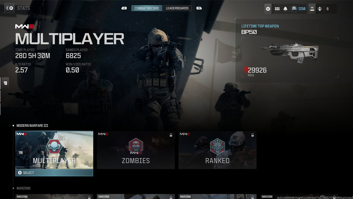 UnObb02's tweet image. My stats from #MW3 2023 and #bo7 2025 (bo7 life time and prestige 1 stats as of rn)