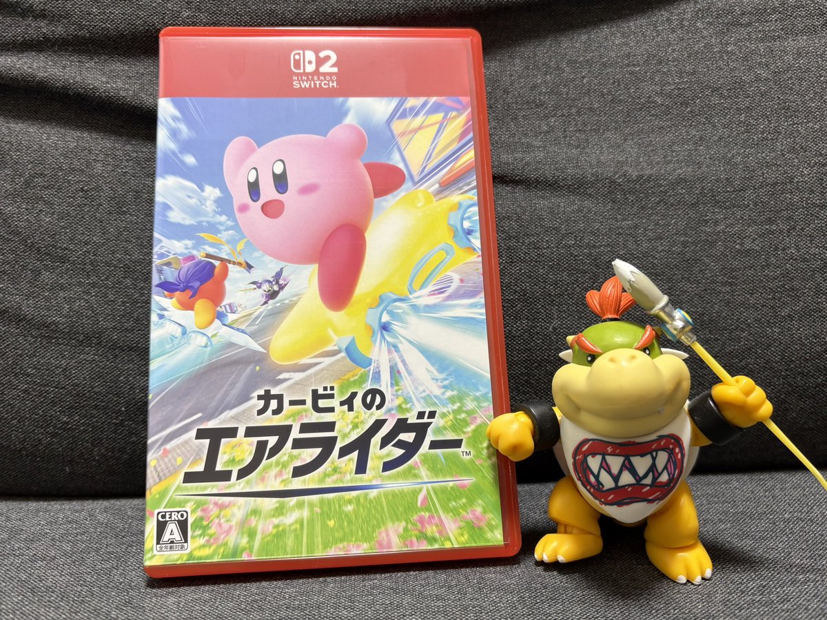 ジュニアちゃんもご満悦

#カービィのエアライダー