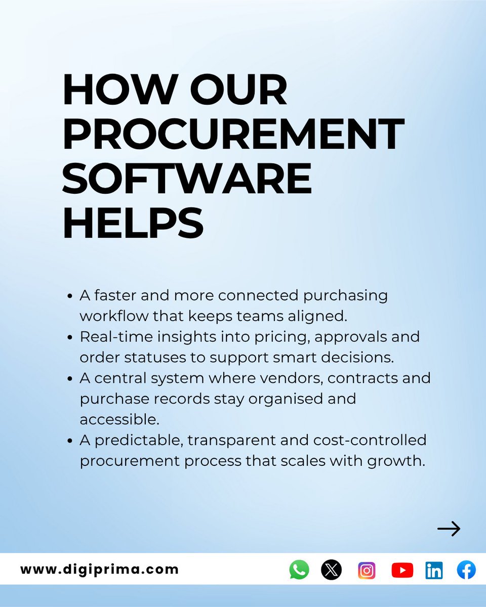 DigiprimaTech's tweet image. From automated workflows to real-time insights. Digiprima&apos;s Custom Procurement Management Software empowers teams to make smarter, faster purchasing decisions. Transform the way you buy start today!

Explore the Solution

#ProcurementSoftware #ProcessAutomation #AI #digiprima