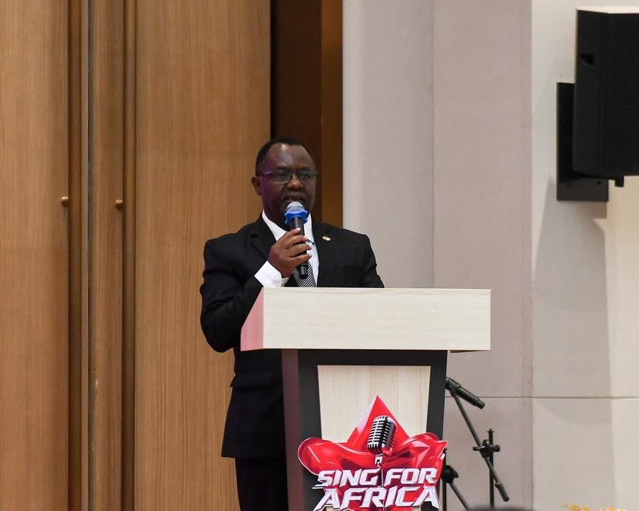 ShanghaiEye's tweet image. The launching ceremony of a musical talent show dubbed "#SingforAfrica" 🎤🎵was held Tuesday in #Nairobi, the #Kenyan capital, aiming to nurture local musical talents and boost #Africa-#China cultural exchanges