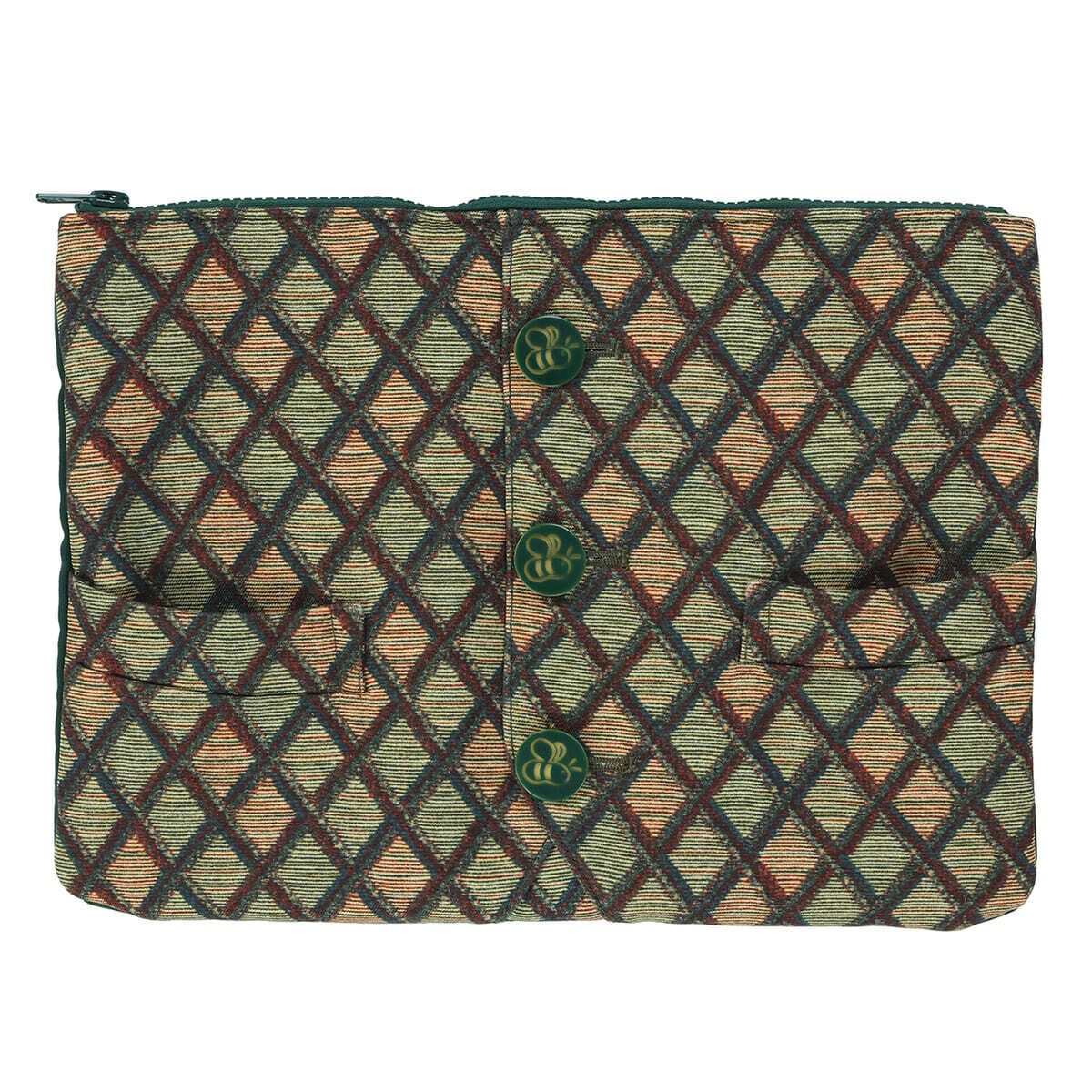 【ポーチ】プーさんコーナー　サーキュレーティングスマイル プーさんコーナー」のコスチュームをアップサイクル！ 東京ディズニー