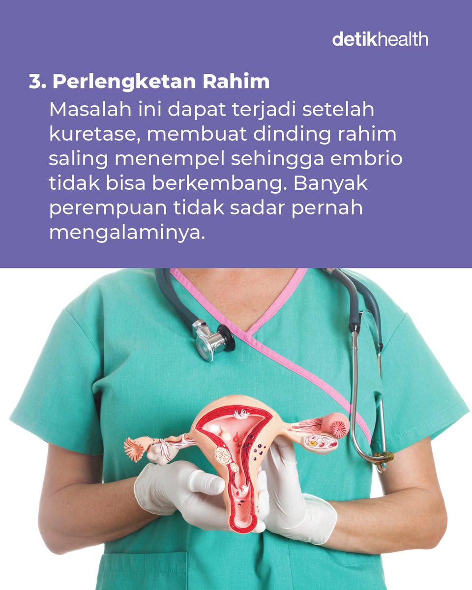 detikHealth's tweet image. Banyak perempuan merasa sehat karena haidnya teratur, tetapi tetap sulit hamil. Selain PCOS, berbagai gangguan pada rahim juga bisa menjadi penyebab, lho!⁣
⁣
Gangguan apa itu? Simak penjelasannya. 😱➡️⁣

&amp;gt;&amp;gt; health.detik.com/berita-detikhe…
⁣
#Haid #Wanita #Menstruasi #Rahim #PCOS