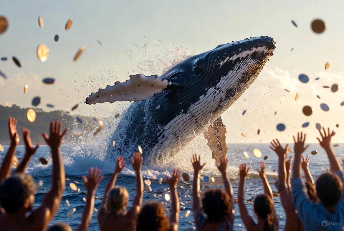 AlwaysWinFi's tweet image. Whales; the biggest fear for any project.

What if a whale dumping was... a good thing?