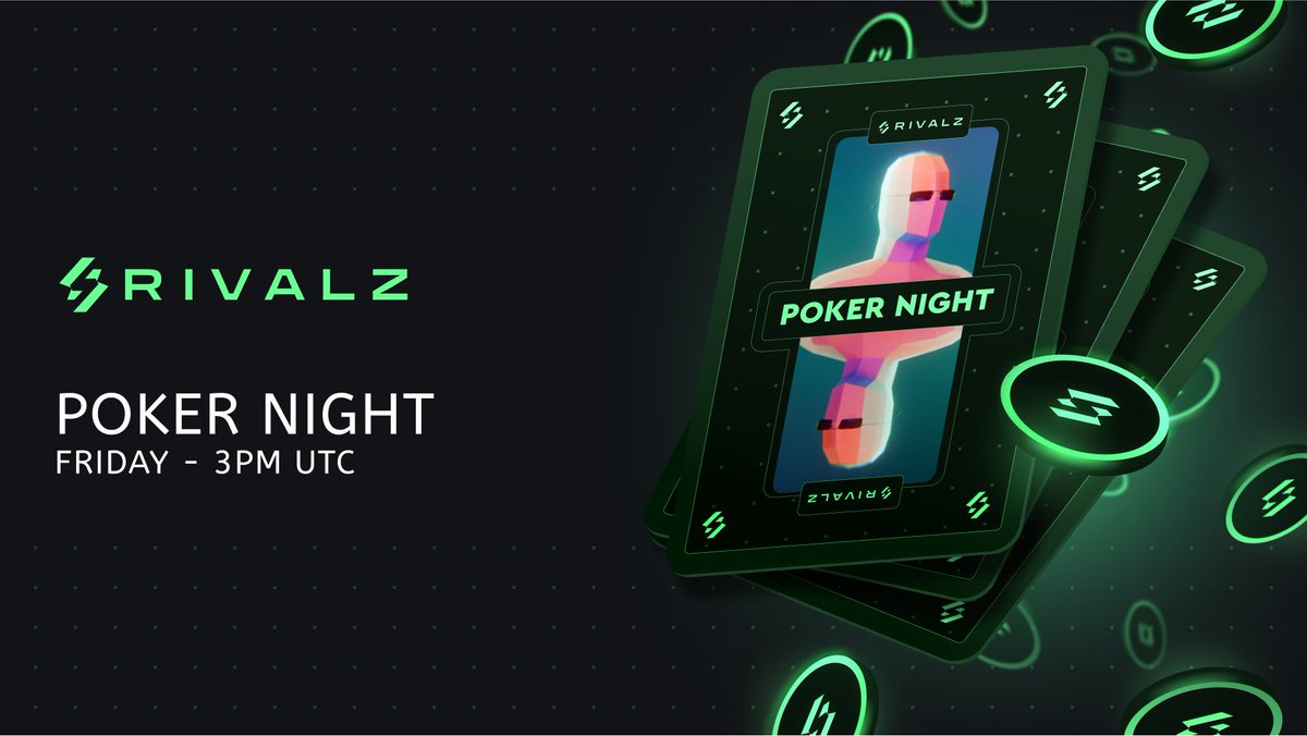eeinjay18's tweet photo. Rivalz Network Poker Tournament!  

🗓️Date: Friday, November 21, 2025  
⏲️Time: 3 PM UTC  
🎮Platform: @LePokerGame
 
🏆Prize Pool: $50 USDC + Points + Role   

➡️Game Link: https://t.co/jkZX3vQn5e

Join the @Rivalz_AI community at the tables and compete for prizes! https://t.co/WQxuTG1n39